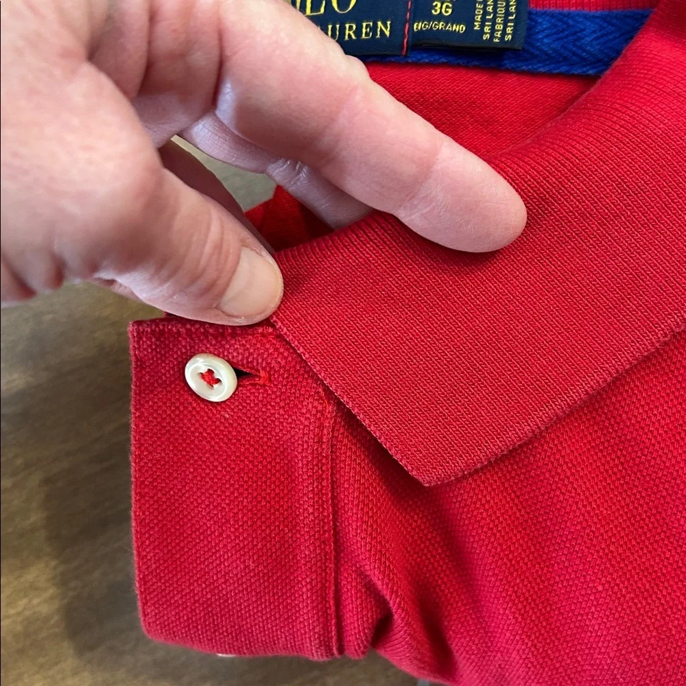 Polo Ralph Lauren Big Pony Number 3 Red Polo Shirt 3XB HH